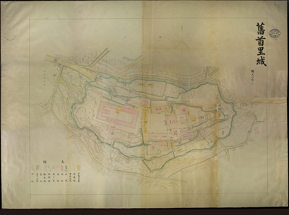 shuri castle map